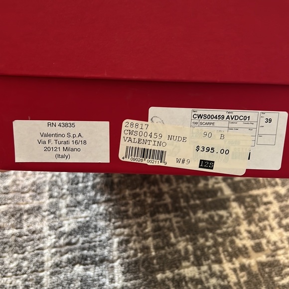 Valentino Nude Patent Espadrille Sandals - Picture 5 of 5